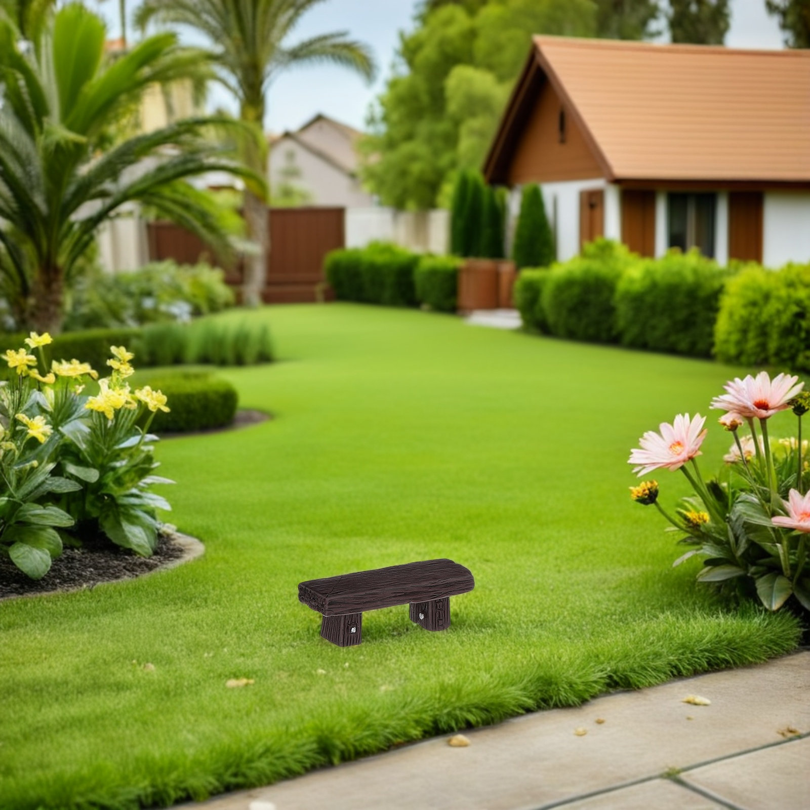 12Pcs Miniature Resin Bench Vi - Bonsai Garden Landscape Design recension och pris