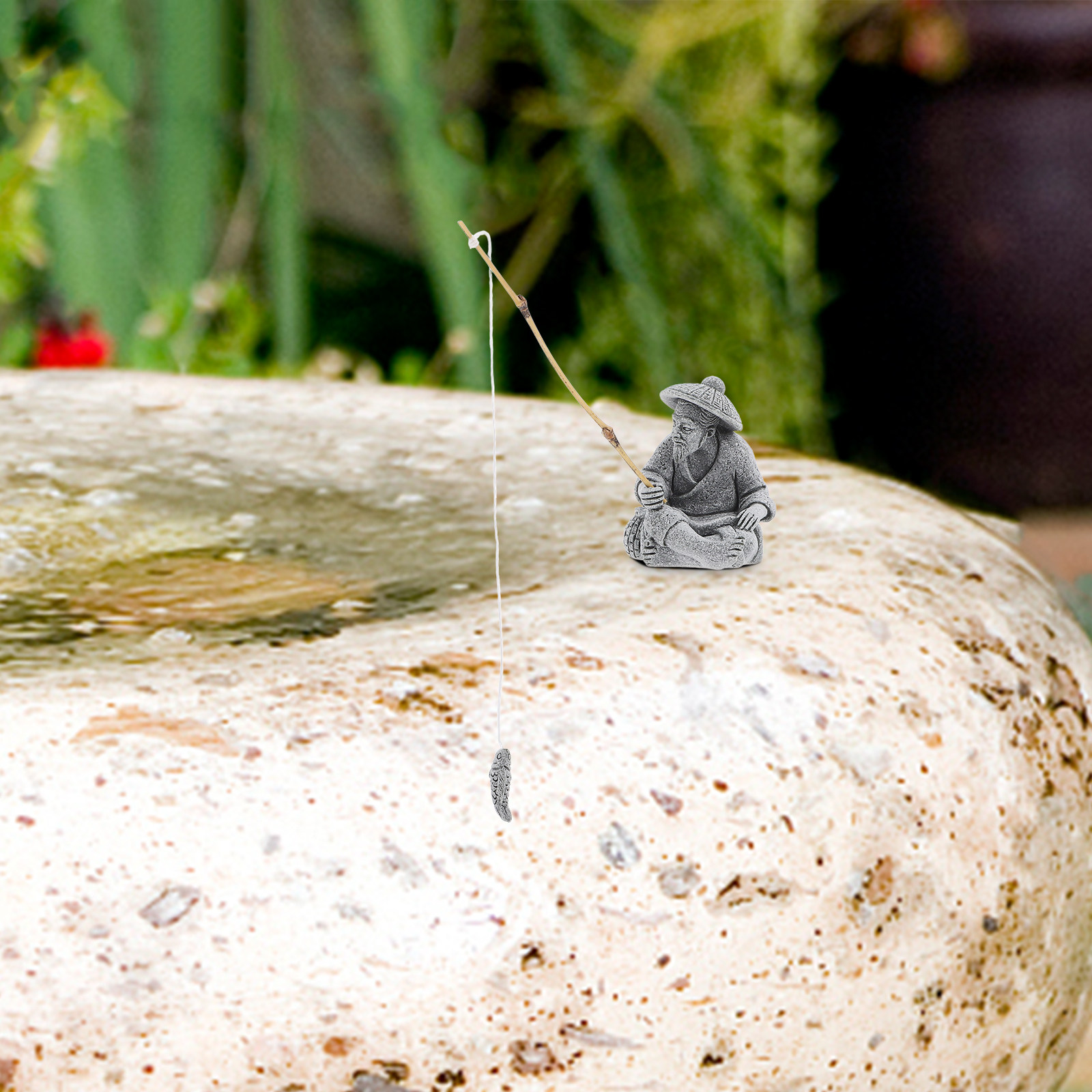 Lifelike Sandstone Fisherman S - Bonsai Garden Landscape Design recension och pris