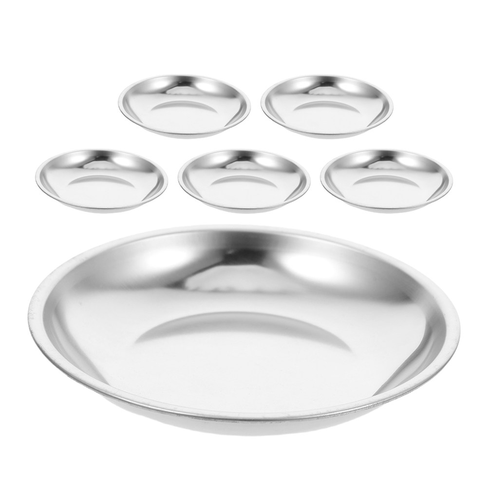6Pcs Stainless Steel Tea Bag S - Drip Tray Saucer recension och pris