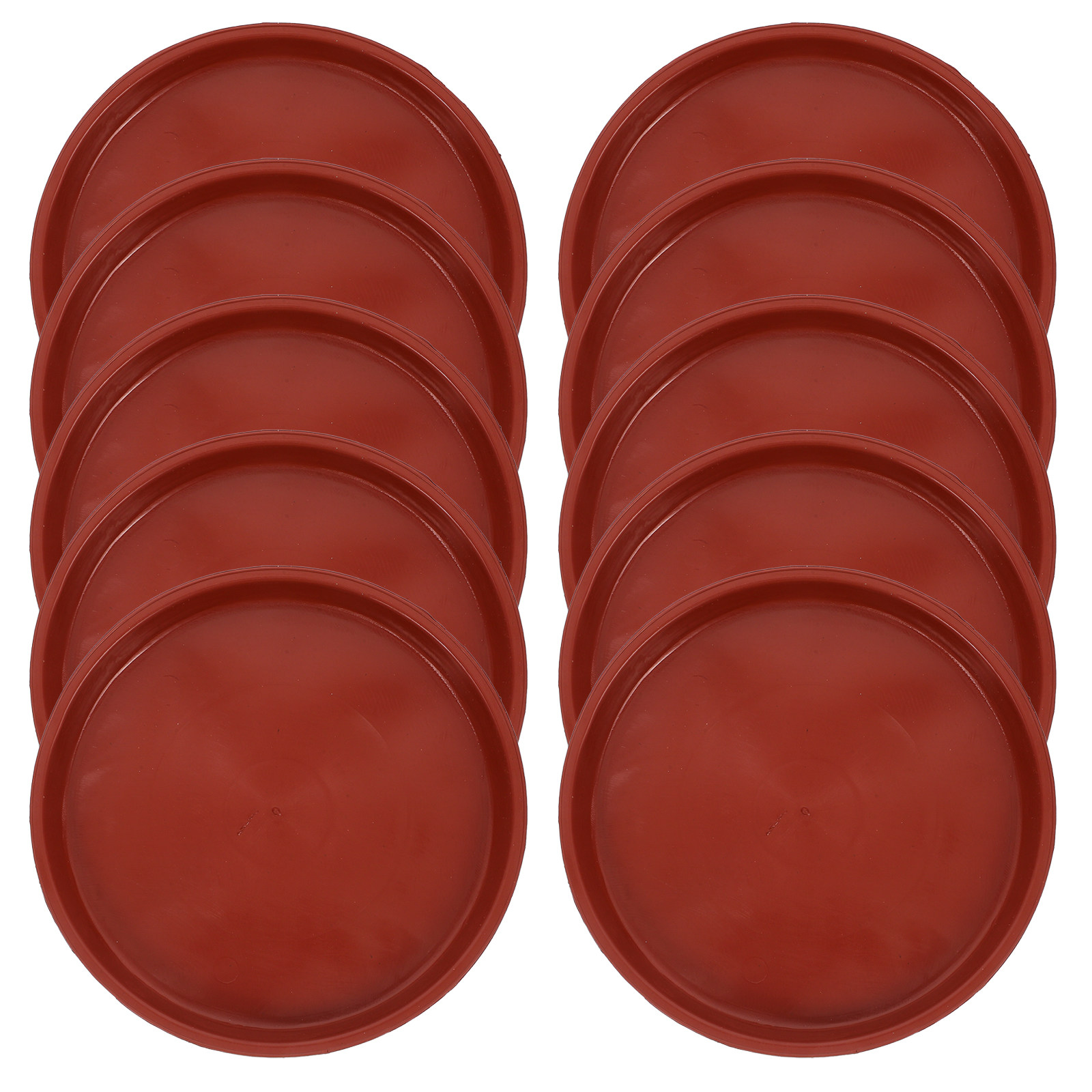 20Pcs Red Plastic Plant Pot Sa - Drip Tray Saucer recension och pris
